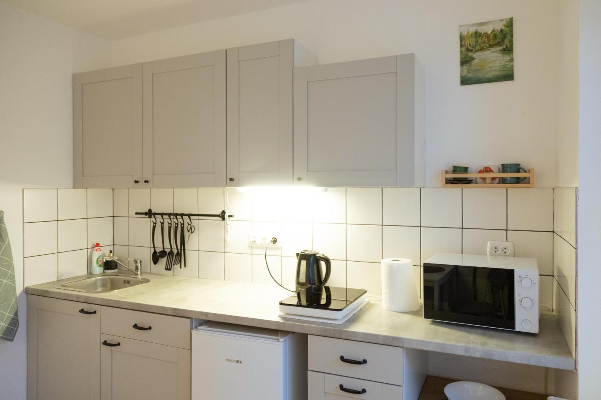 Visaginas Flat White Apartment Exterior foto